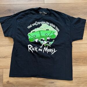 Rick and Morty ‘That Was My Plan the Whole Time’  T-Shirt 2X – Adult Swim 2023